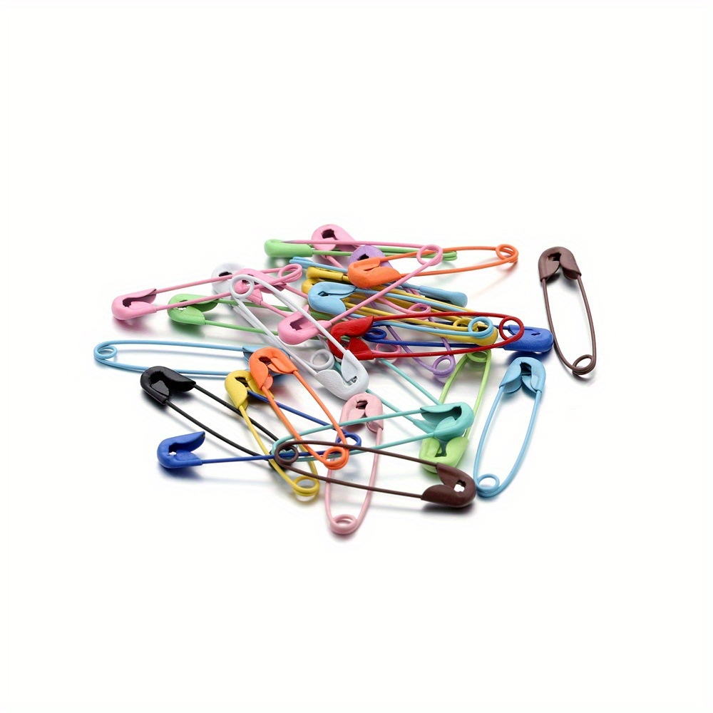 Safety Pins Metal Silvery Sewing Pins Set for Crafting